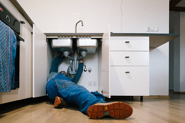 Professional Leak Detection technician working in Gold Hill, NC